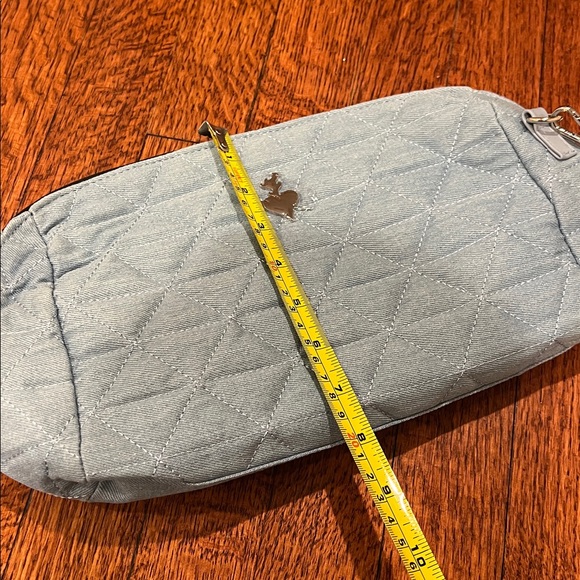 NWT Sugarfree Light Blue Quilted Wristlet / Bag - Picture 11 of 11